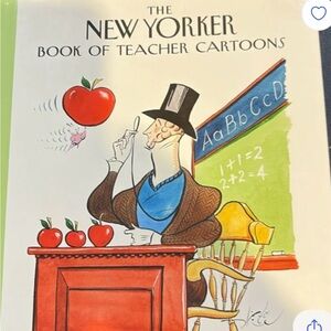 Book of Teacher Cartoons - Colorful Illustrated Cover
